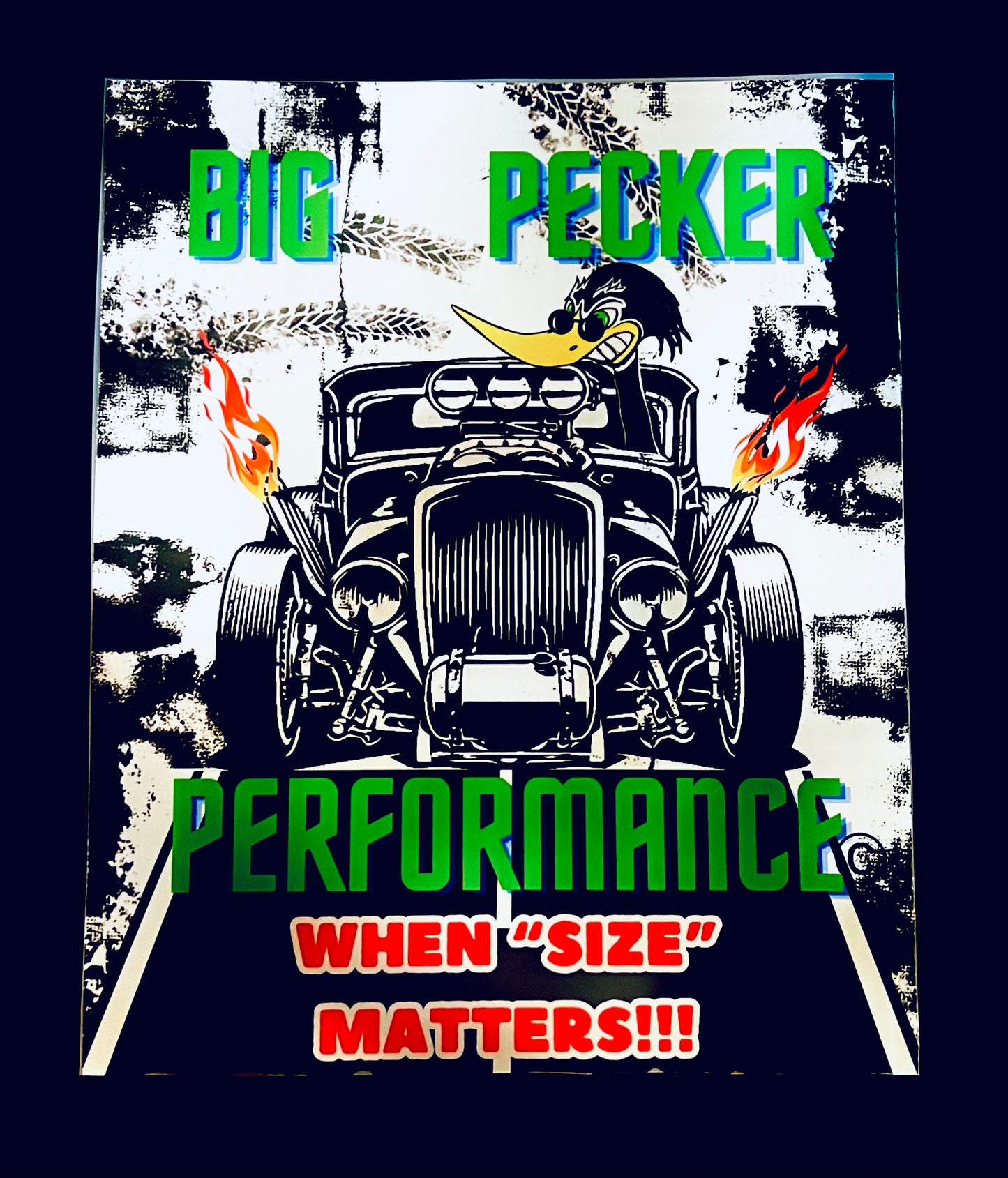 Big Pecker Performance w/Flames